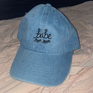 BABE baseball hat in Jean